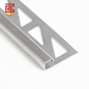 Stainless Steel Square Tile Trim Wall Edge Tile Trim For External Corners