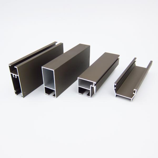T3 T4 T5 6063 Anodized Aluminium Window Profiles Heat Insulation