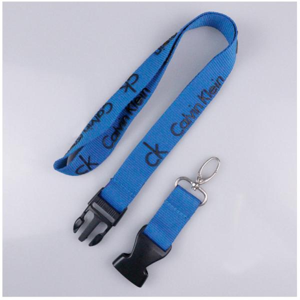 Quality Hanging Phones Sublimation Printing Lanyard , 2x90cm Blank Polyester Lanyards for sale