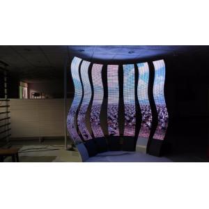 Indoor Soft Flexible LED Display durable Soft Rubber Module Full Color Indoor