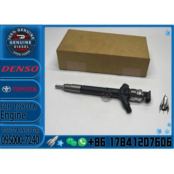 Diesel Fuel Engine Injector 095000-7240 23670-0R110 095000-7250 23970-09200 for Toyota Avensis 2.2 D 2AD-FTV engine