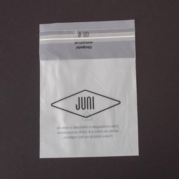 Biodegradable Compostable Self Adhesive Corn Starch Plastic Packaging Bag