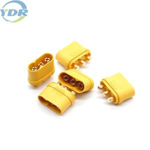 MR60-M Battery Connector 3 Pin Straight 180 Degree PCB Receptacle