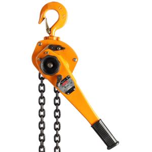Manual Lifting Equipment Chain Lever Block Hoist With Suspended Hook