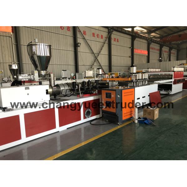 Professional Single Plate PVC Sheet Full Intermeshing Extrusion Line
