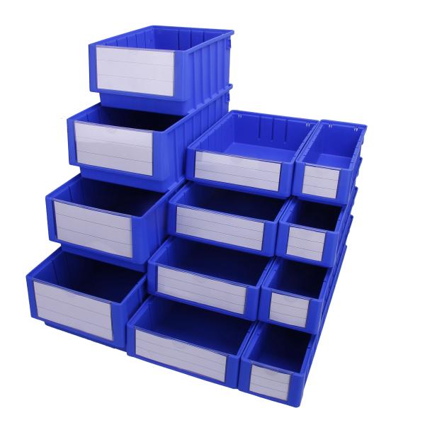 NO Foldable PP Parts Box for Warehouse Organization Multi-Function Shelf and