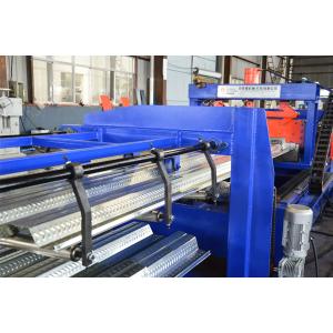 Cutting Material Cr12Mov Metal Deck Roll Forming Machine With Servo Motor