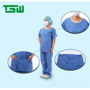 China Nonwoven SMS Scrub Suits on sale