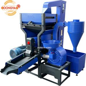 yifeng Agro 15hp Fine Bran 5 in 1 Commercial Rice Mill Machine 600KG Per Hour