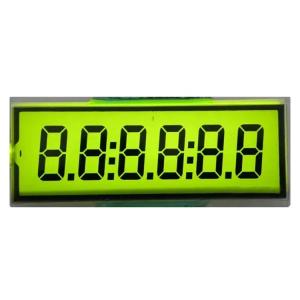 China Numeric Monochrome Digital Custom LCD Display 7 Segment Type on sale