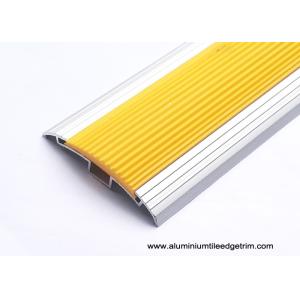 Anti Slip Aluminium Floor Trims Adjustable Height / Edge Transition Floor Tile