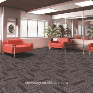 China Jacquard 50*50cm PP carpet tile for conference room on sale