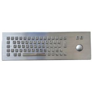 IP65 / IK07 Industrial Keyboard Stainless Steel Explosion Proof With 38mm