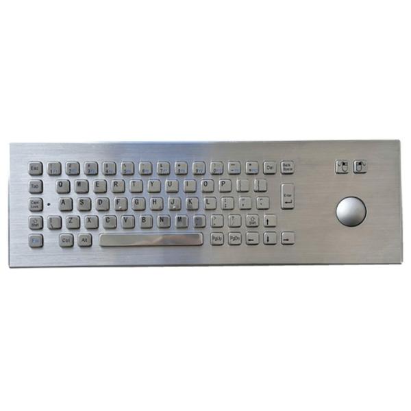 IP65 / IK07 Industrial Keyboard Stainless Steel Explosion Proof With 38mm