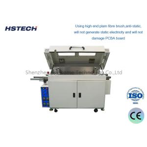 Adhesive Roller and Disc Brush Single Side PCB Surface Cleaning Equipment for