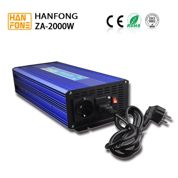 2000w off grid solar pure sine wave inverter high frequency with charger battery