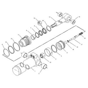 9T4179 Piston Actuator Cylinder Liner 6E-1479 Engine 9T-4179 Ring 6E1479 Piston