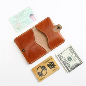 End Horse Patent Leather Slim Small Wallet with Minimalist Design and GENUINE