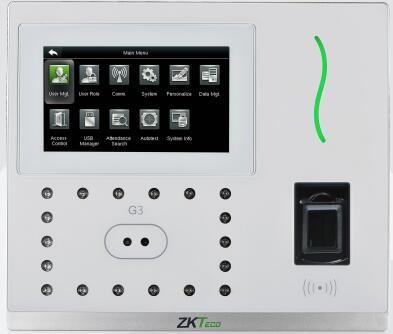 G3 FACE RECOGNITION TIME ATTENDANCE FINGERPRINT READER TIME CLOCK WITH TCP/IP