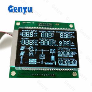 Segmented VA LCD Display Black Panel White Backlight HT1623 COB+PIN Module