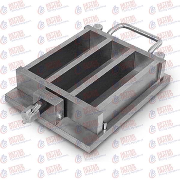Three Gang Mould Steel Cement Testing Equipment
