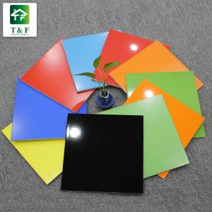 Green Glazed Polished Porcelain Tiles 30x30 Modern Square shape