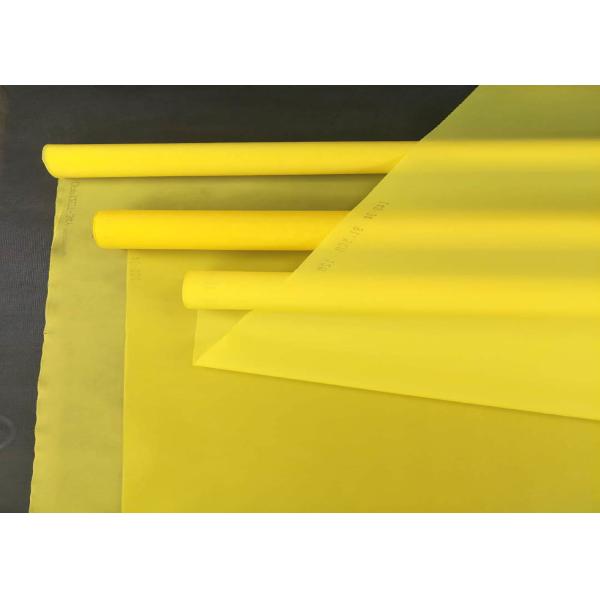 Quality 32 T 100 Micron Polyester Silk Screen Printing Mesh For Ceramics Low Elasticity for sale
