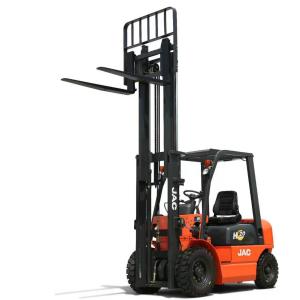 Streamlined Diesel JAC Forklift Truck For Material Handling 2 Tonne -2.5 Tonne