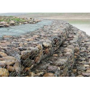 Construction Gabion Box Wall PVC Coated Gabion Wire Mesh