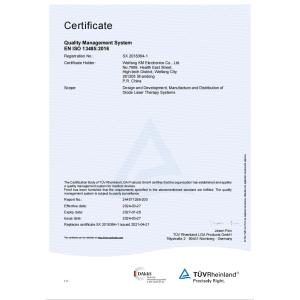 Weifang KM Electronics Co., Ltd. Certifications