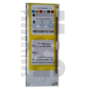 Grooving Carbide Insert Turning Tools TiAlN Coated Special Triangle Shape