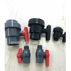 Wholesale M/F and F/F Connection Form PVC Union Ball Valve Suitable for Irrigation DIN Standard from china suppliers