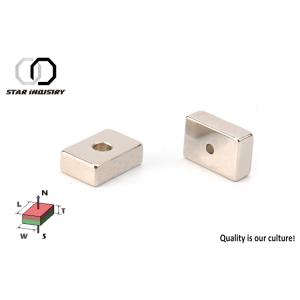 1'' Countersunk Magnets Both Sides Neodymium Magnets With Countersunk Holes