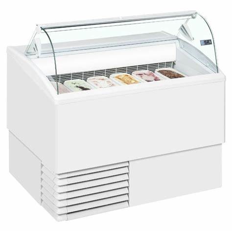 Highly Efficient Compact Chest Freezers Glass Top With Overload Protection
