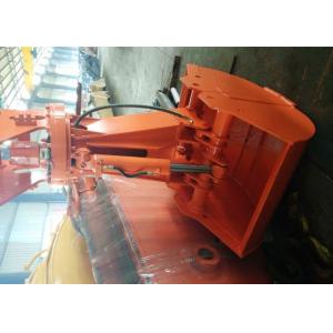 Customized Excavator Rotating Grapple 1400mm With Handle Operate