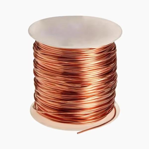 H65 Conductivity Solid Copper Wire Flexible Electrical Wire Diameter 0.5mm - 10mm