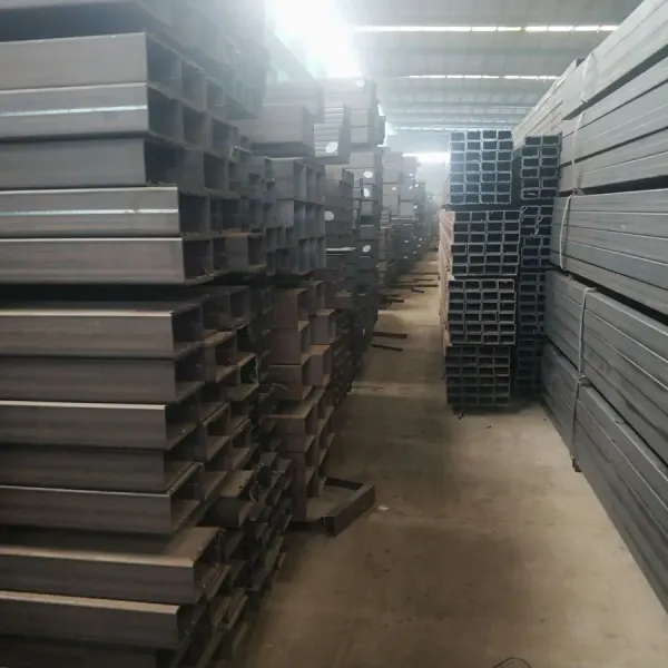 High Quality Galvanized Black Surface Square and Rectangular Steel Tubes 30*30-500*500