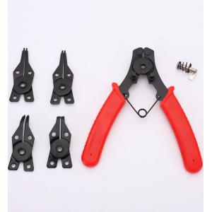 Red Color 4 in 1 Circlip Plier Set With Good Packing, Cheap Price Circlip Plier