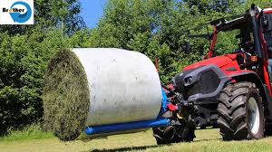 120gsm Moisture Proof Polypropylene Hay Bale Sleeves Fabric Roll For Packing