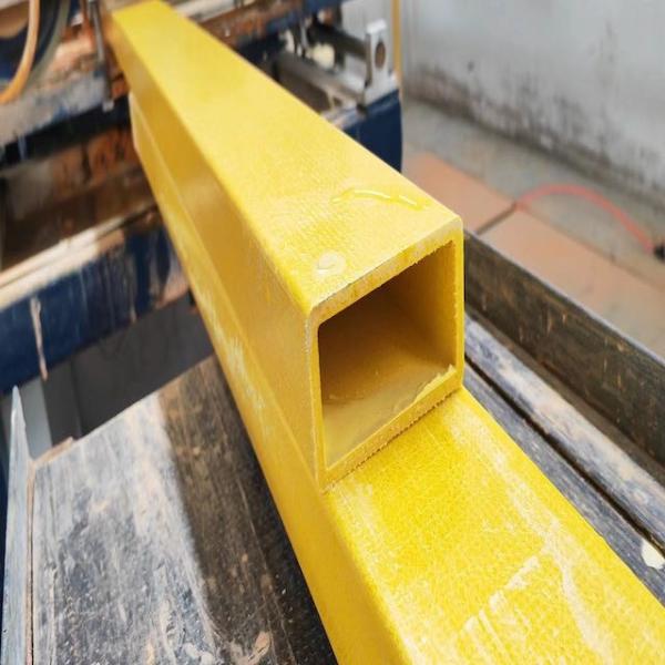 Quality Lightweight And Durable FRP Rectangular Tube For Electric Electronics for sale