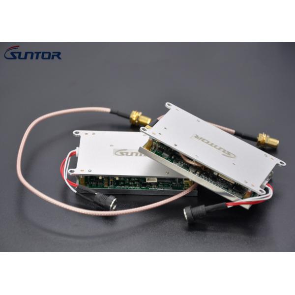 Quality Ultra Mini Multi - Rotor HD Video Transmitter , Telemetry Transmitter LOS 5km Distance for sale