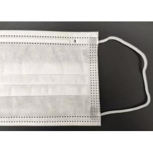 Anti Virus Civil Standard Sanitary 3 ply White Disposable Non-woven Fabric Face