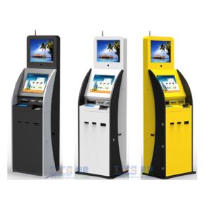 Indoor Dual Display Self Service Payment Kiosk Interactive With POS Terminal