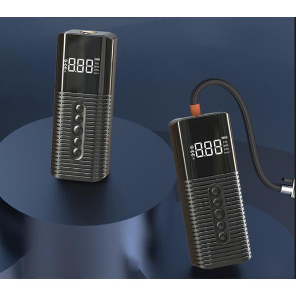 Self-Illumination Portable Smart Air Inflator Motorcycle Tire Air Compressor 35L/Min