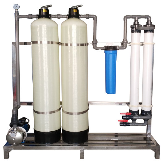 Small Grinding Sewage Filter Water Treatment Equipment Water Output 1 Ton/Hour