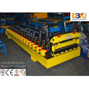 10m / Min Working Speed Roof Panel Roll Forming Machine Low Noise