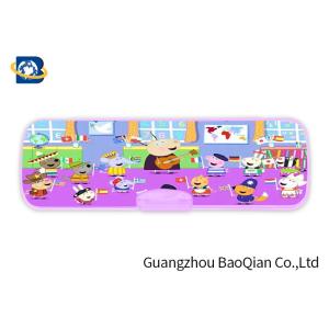 Wholesale Peppa Pig 3D Picture 3D Lenticular Printing Service Plastic Pencil Box For Kids from china suppliers