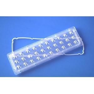 Asymmetrical LED Street Light Components Lens 30 Watt MCPCB Module