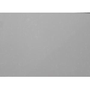 Leathered Grey Quartz Countertop Slabs For Dinner Table Multi - Functional