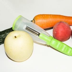 Multifunctional Storage Vegetable And Fruit Peeler With Cylinder